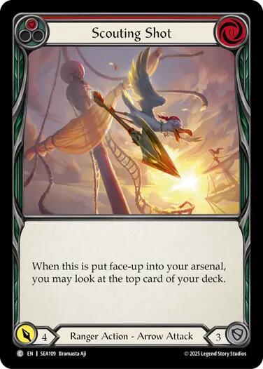Scouting Shot [SEA109] (High Seas)  Rainbow Foil | Galactic Gamez