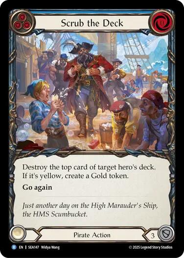 Scrub the Deck [SEA147] (High Seas) | Galactic Gamez