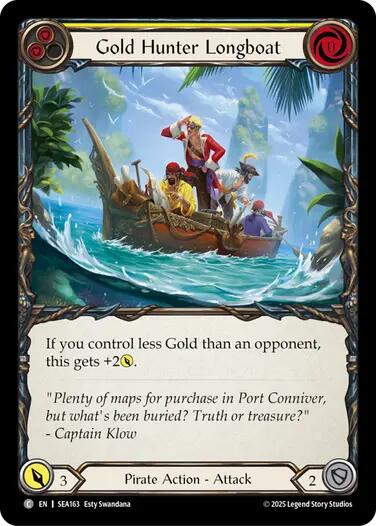 Gold Hunter Longboat [SEA163] (High Seas) | Galactic Gamez