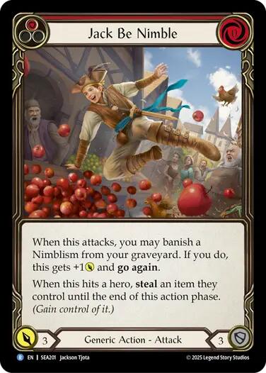 Jack Be Nimble [SEA201] (High Seas)  Rainbow Foil | Galactic Gamez