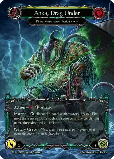 Anka, Drag Under [SEA262] (High Seas)  Cold Foil | Galactic Gamez