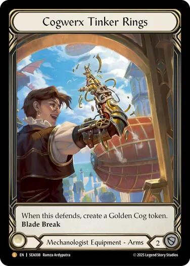 Cogwerx Tinker Rings (Treasure) [SEA008] (High Seas)  Cold Foil | Galactic Gamez