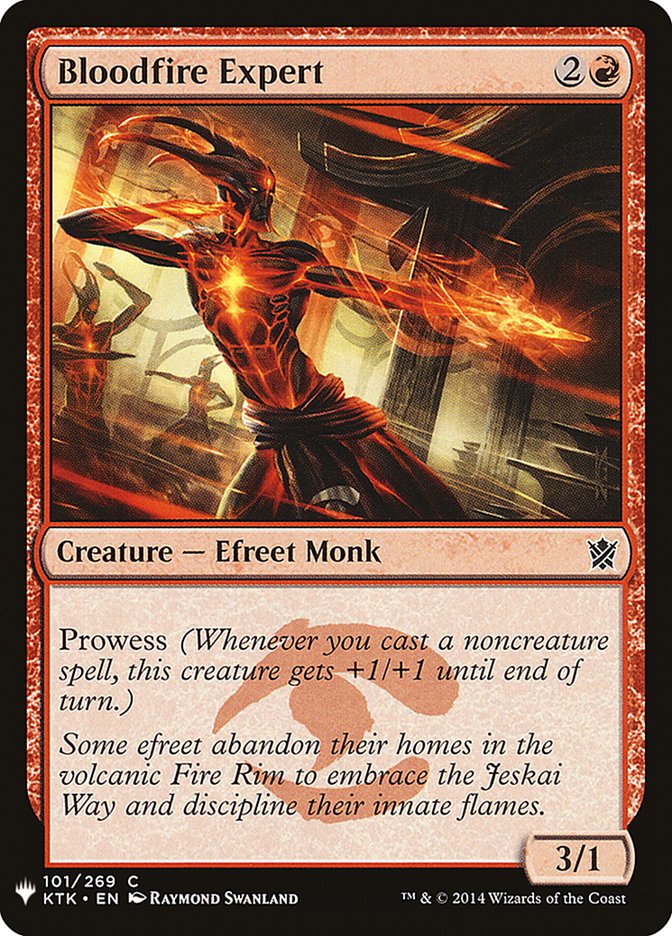 Bloodfire Expert [Mystery Booster] | Galactic Gamez