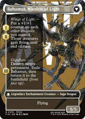 Dion, Bahamut's Dominant // Bahamut, Warden of Light (Borderless) [FINAL FANTASY] | Galactic Gamez