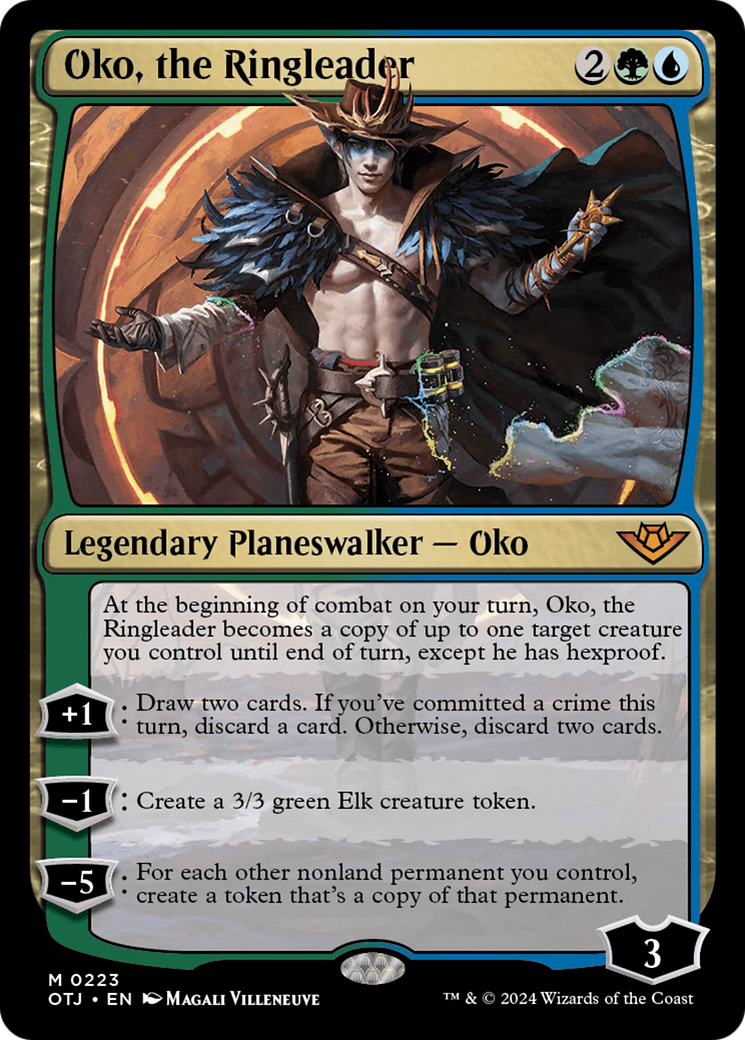 Oko, the Ringleader [Outlaws of Thunder Junction] | Galactic Gamez