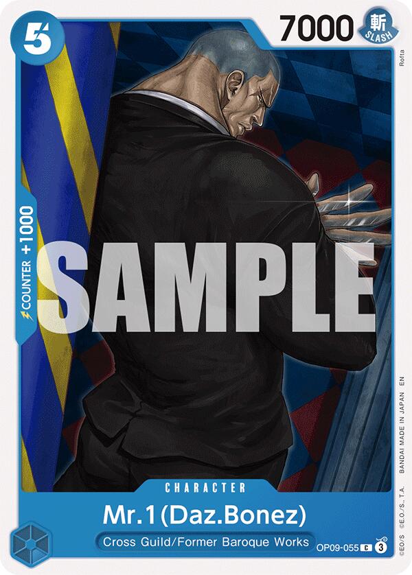 Mr.1(Daz.Bonez) (Reprint) [Starter Deck: Blue Buggy] | Galactic Gamez