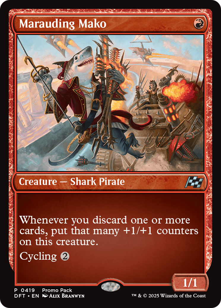 Marauding Mako [Aetherdrift Promos] | Galactic Gamez