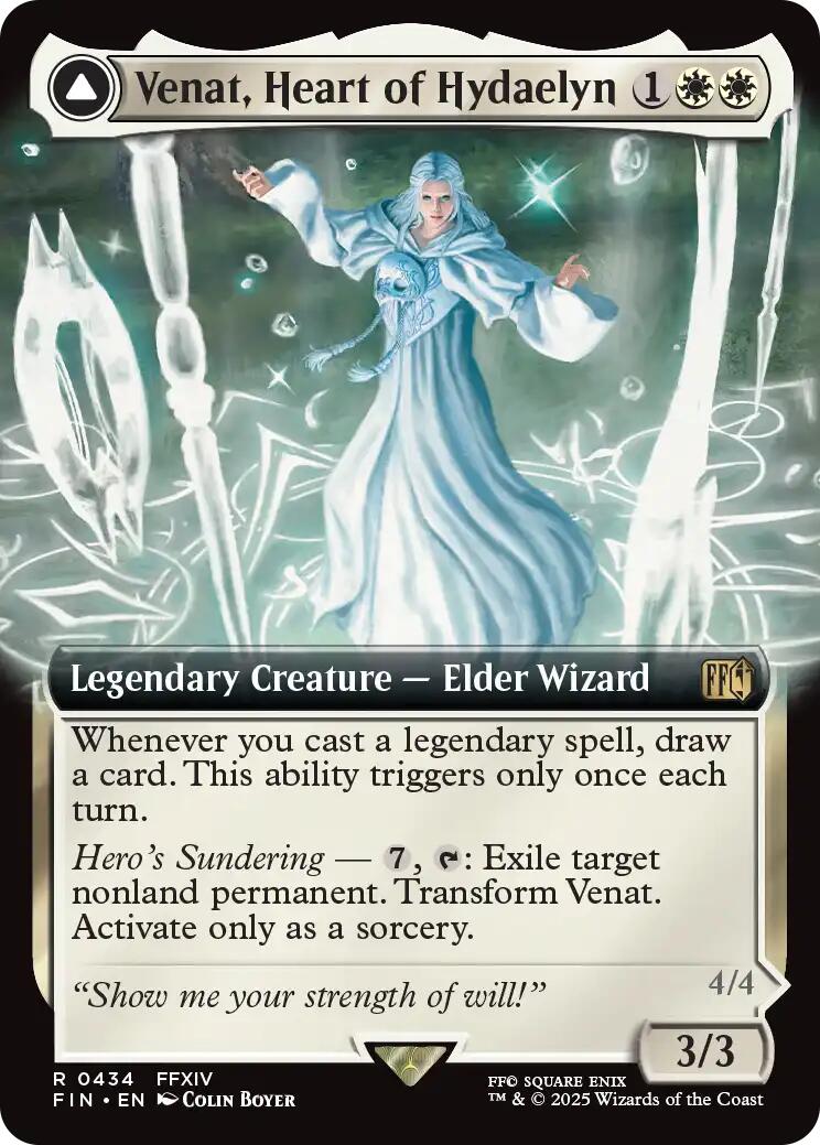 Venat, Heart of Hydaelyn // Hydaelyn, the Mothercrystal (Extended Art) [FINAL FANTASY] | Galactic Gamez