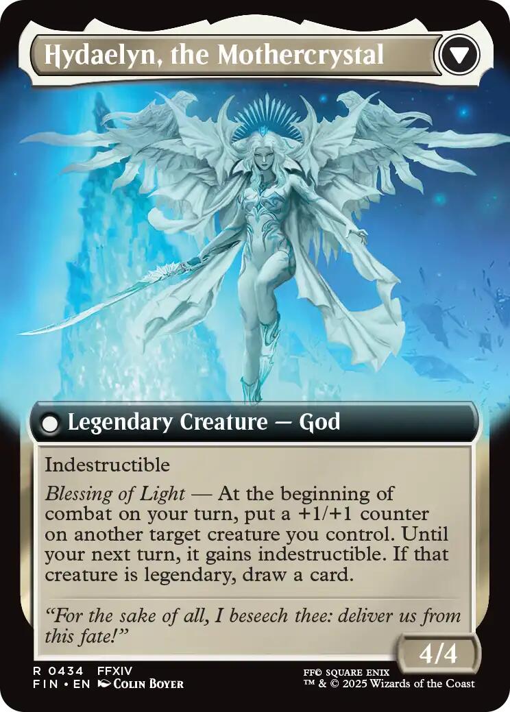 Venat, Heart of Hydaelyn // Hydaelyn, the Mothercrystal (Extended Art) [FINAL FANTASY] | Galactic Gamez