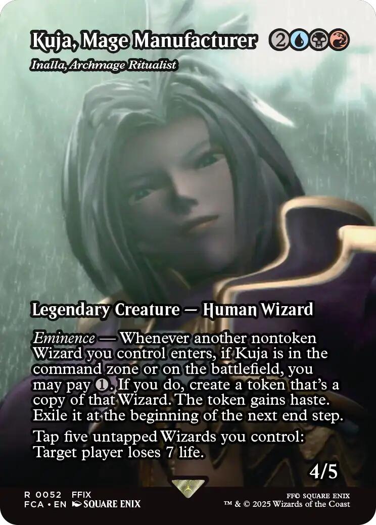 Kuja, Mage Manufacturer - Inalla, Archmage Ritualist (Showcase) [FINAL FANTASY : Through the Ages] | Galactic Gamez