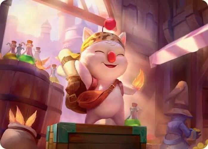 Stiltzkin, Moogle Merchant Art Card [FINAL FANTASY Art Series] | Galactic Gamez