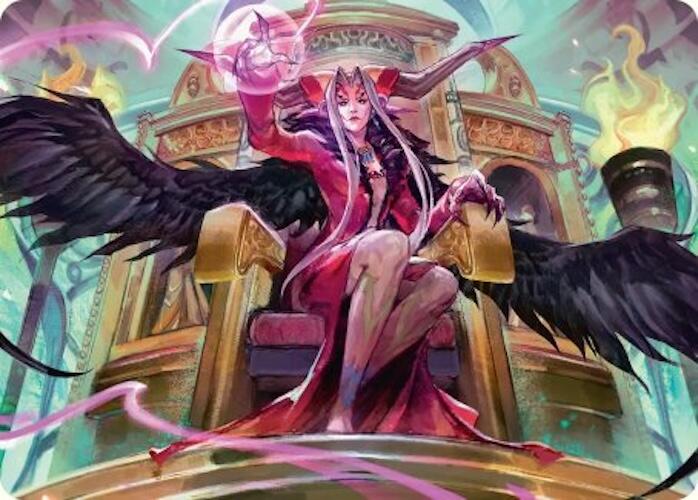 Sorceress's Schemes Art Card [FINAL FANTASY Art Series] | Galactic Gamez