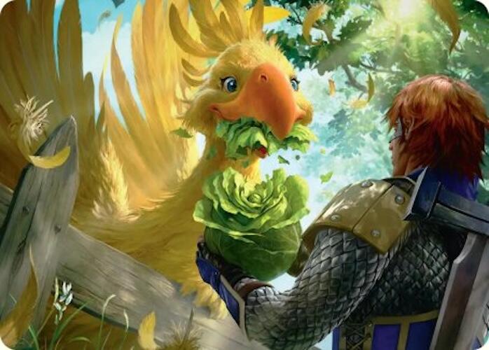 Gysahl Greens Art Card [FINAL FANTASY Art Series] | Galactic Gamez