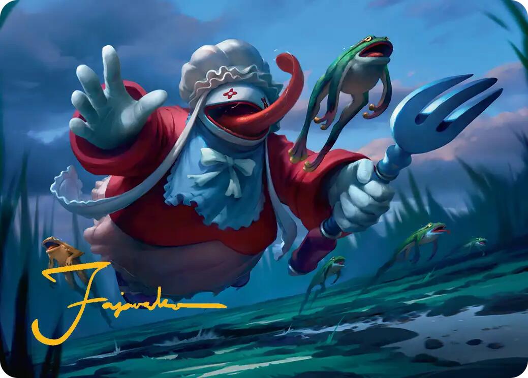 Quina, Qu Gourmet Art Card (Gold-Stamped Signature) [FINAL FANTASY Art Series] | Galactic Gamez