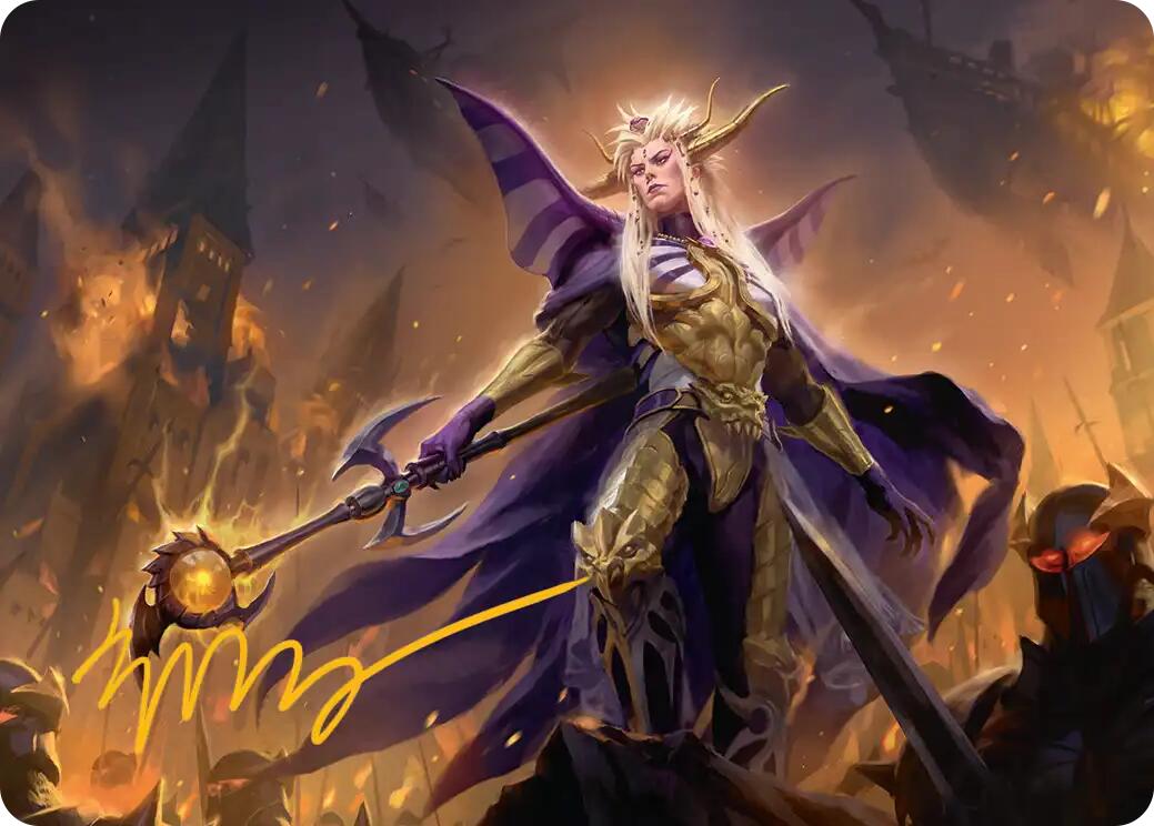 The Emperor of Palamecia Art Card (Gold-Stamped Signature) [FINAL FANTASY Art Series] | Galactic Gamez