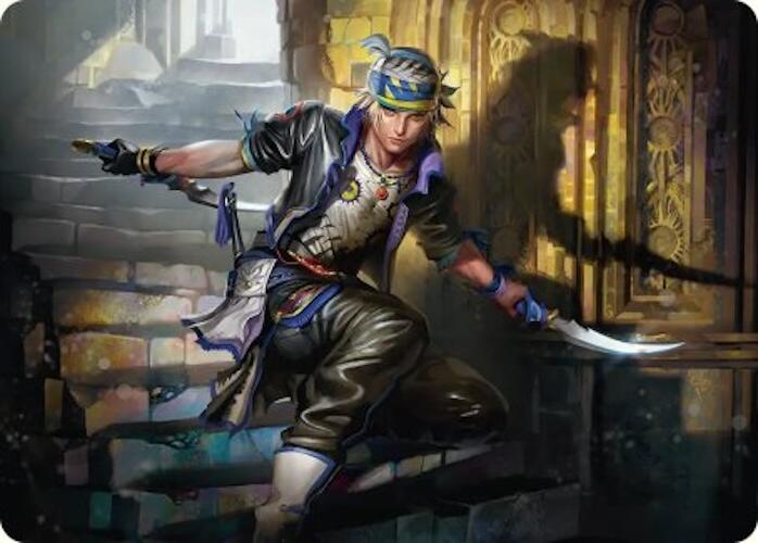 Locke Cole Art Card [FINAL FANTASY Art Series] | Galactic Gamez