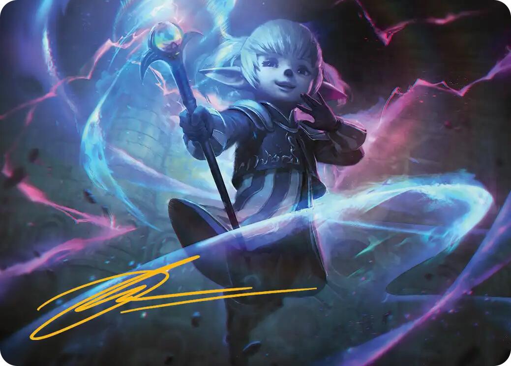 Shantotto, Tactician Magician Art Card (Gold-Stamped Signature) [FINAL FANTASY Art Series] | Galactic Gamez