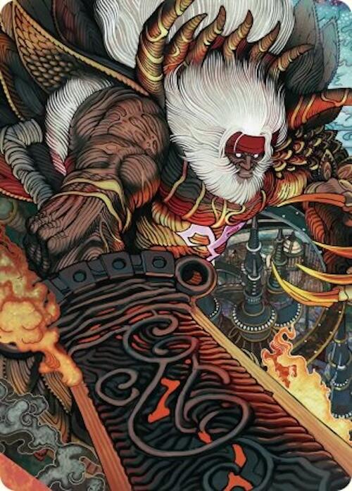 Braska's Final Aeon Art Card [FINAL FANTASY Art Series] | Galactic Gamez