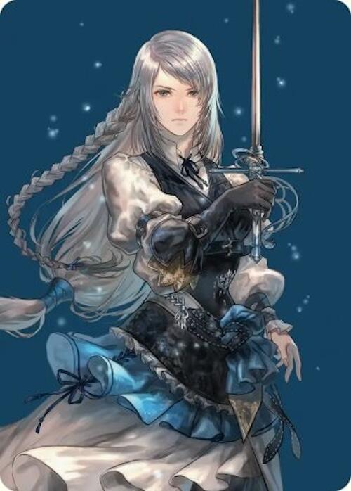 Jill, Shiva's Dominant Art Card [FINAL FANTASY Art Series] | Galactic Gamez