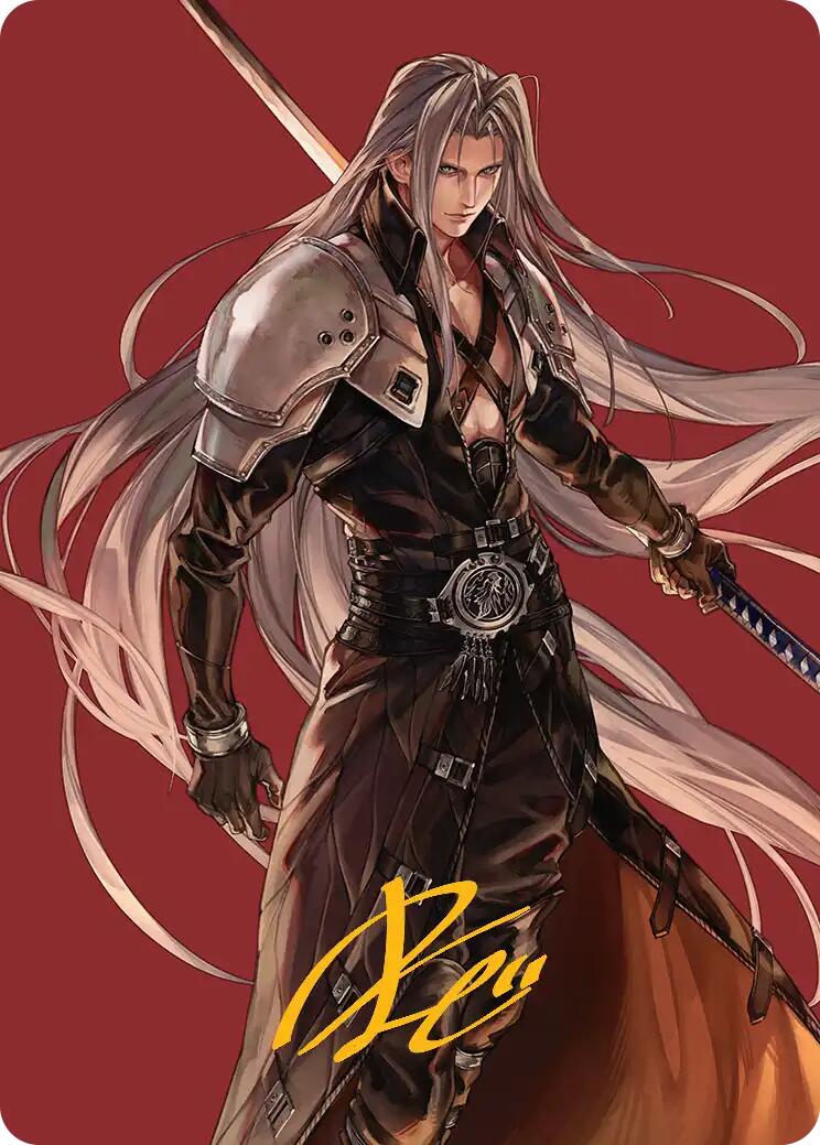 Sephiroth, Fabled SOLDIER Art Card (Gold-Stamped Signature) [FINAL FANTASY Art Series] | Galactic Gamez
