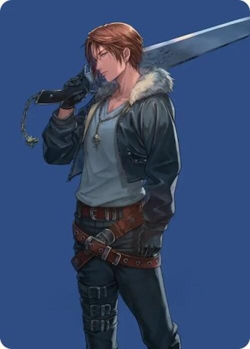 Squall, SeeD Mercenary Art Card [FINAL FANTASY Art Series] | Galactic Gamez