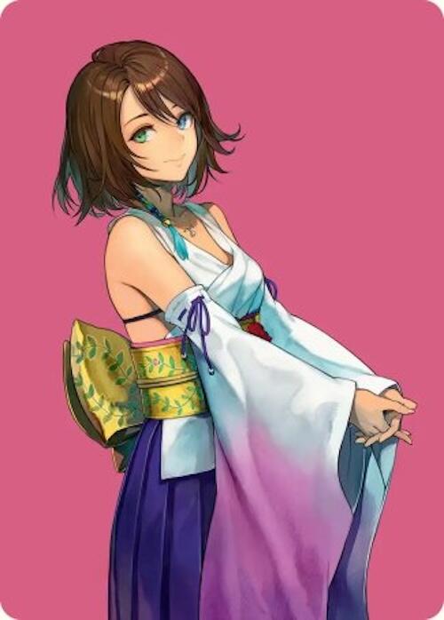 Yuna, Hope of Spira Art Card [FINAL FANTASY Art Series] | Galactic Gamez