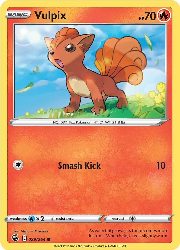 Vulpix (029/264) [Sword & Shield: Fusion Strike] | Galactic Gamez