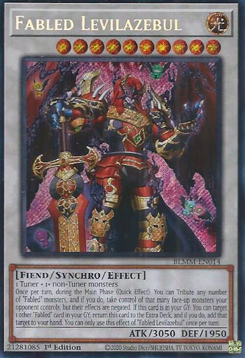 Fabled Levilazebul [BLMM-EN014] Secret Rare | Galactic Gamez