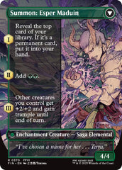 Esper Origins // Summon: Esper Maduin (Borderless) [FINAL FANTASY] | Galactic Gamez