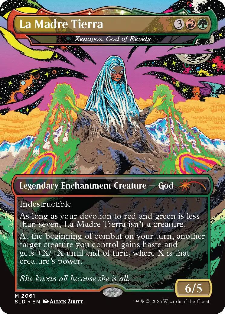 La Madre Tierra - Xenagos, God of Revels [Secret Lair Drop Series] | Galactic Gamez