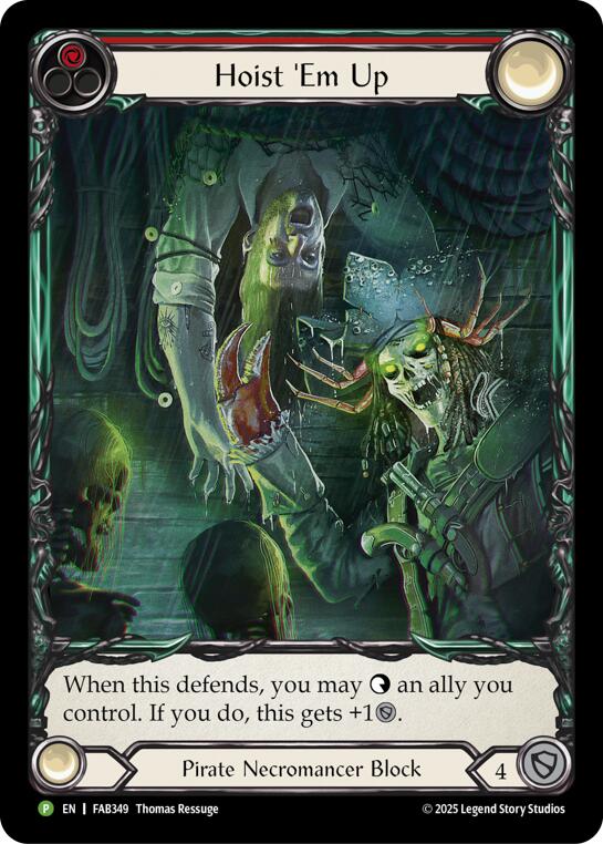Hoist 'Em Up [FAB349] (Promo)  Rainbow Foil | Galactic Gamez
