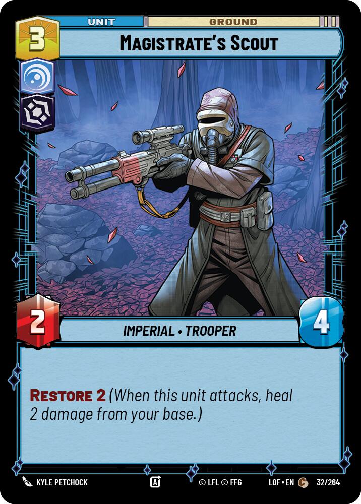 Magistrate's Scout (32/264) (32/264) [Legends of the Force] | Galactic Gamez