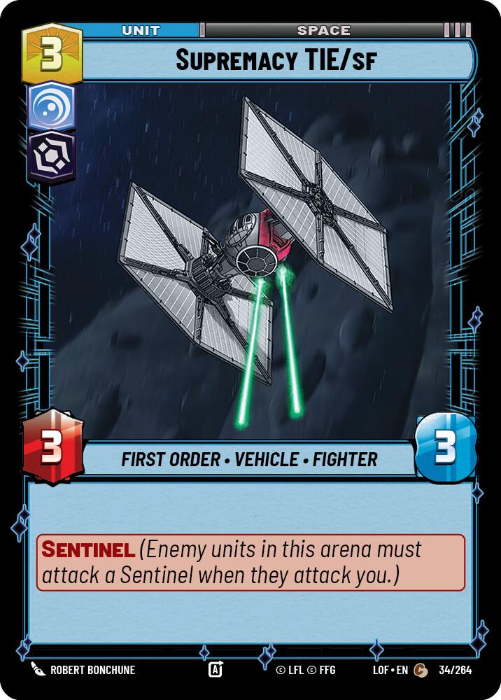 Supremacy TIE/sf (34/264) (34/264) [Legends of the Force] | Galactic Gamez