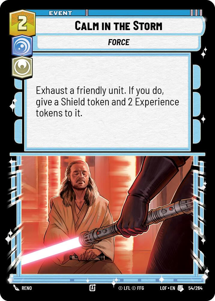 Calm in the Storm (54/264) (54/264) [Legends of the Force] | Galactic Gamez