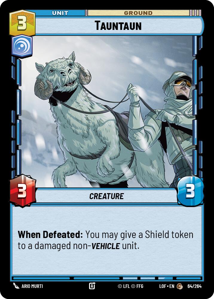 Tauntaun (64/264) (64/264) [Legends of the Force] | Galactic Gamez