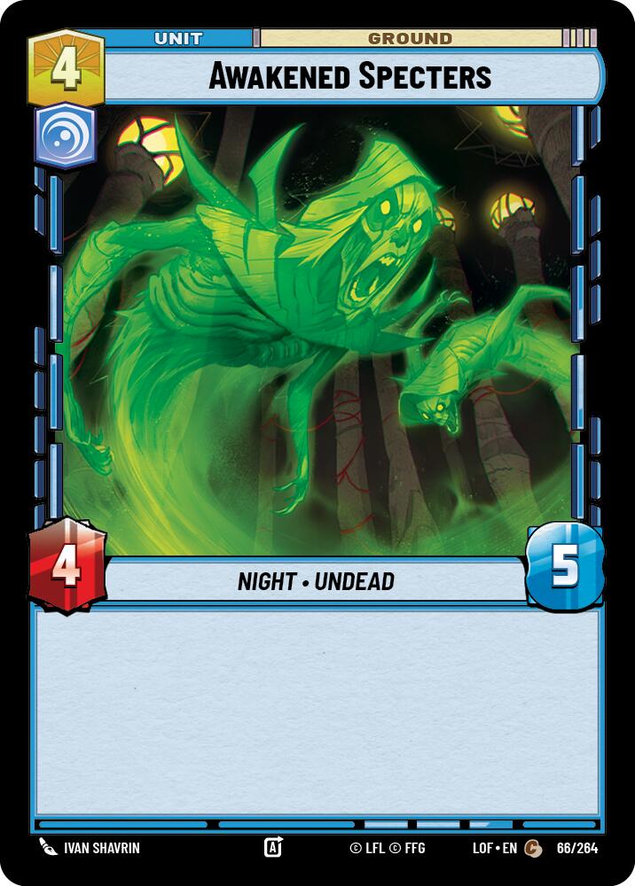 Awakened Specters (66/264) (66/264) [Legends of the Force] | Galactic Gamez