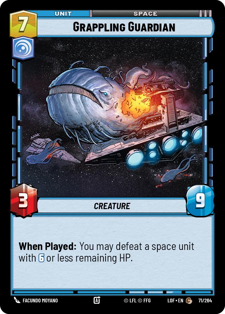 Grappling Guardian (71/264) (71/264) [Legends of the Force] | Galactic Gamez