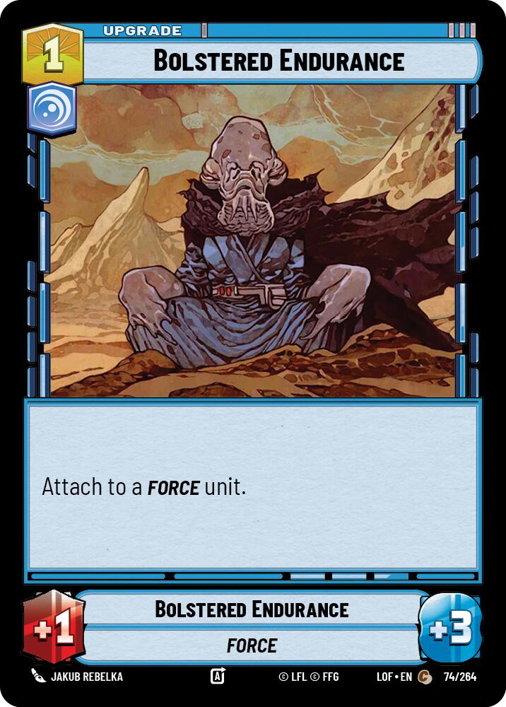 Bolstered Endurance (74/264) (74/264) [Legends of the Force] | Galactic Gamez