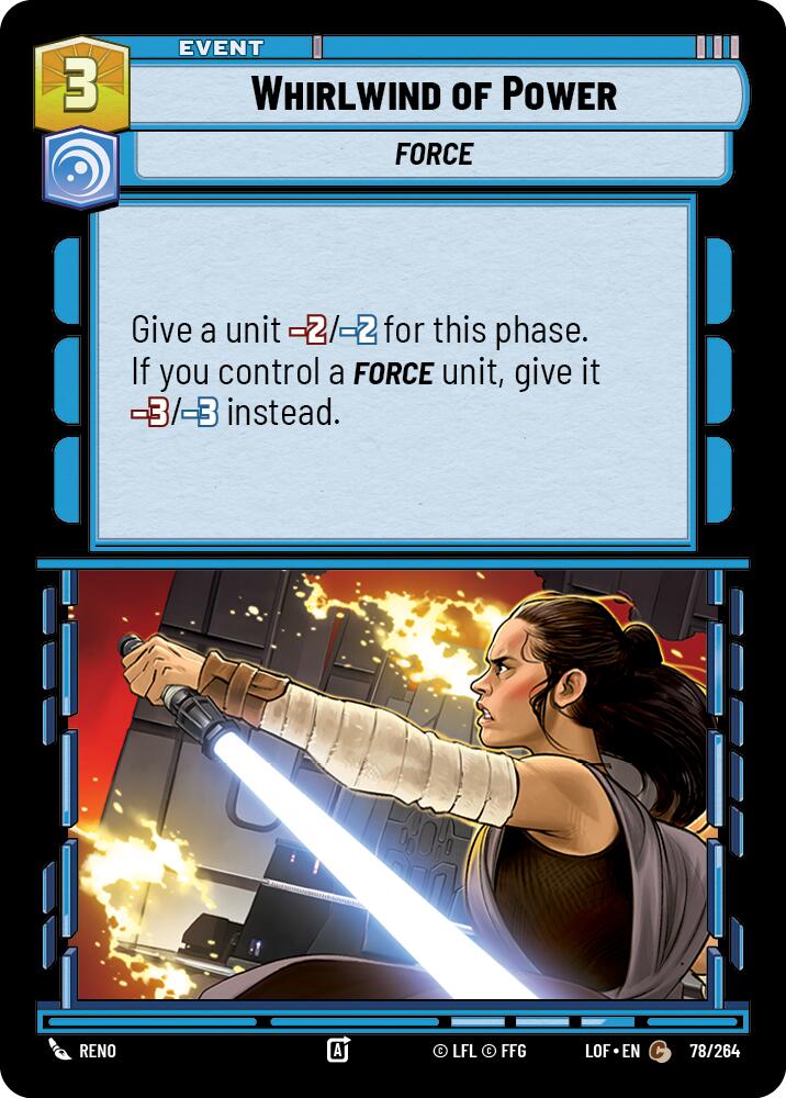 Whirlwind of Power (78/264) (78/264) [Legends of the Force] | Galactic Gamez