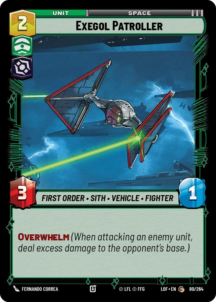 Exegol Patroller (80/264) (80/264) [Legends of the Force] | Galactic Gamez