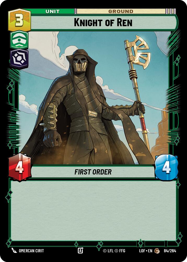 Knight of Ren (84/264) (84/264) [Legends of the Force] | Galactic Gamez