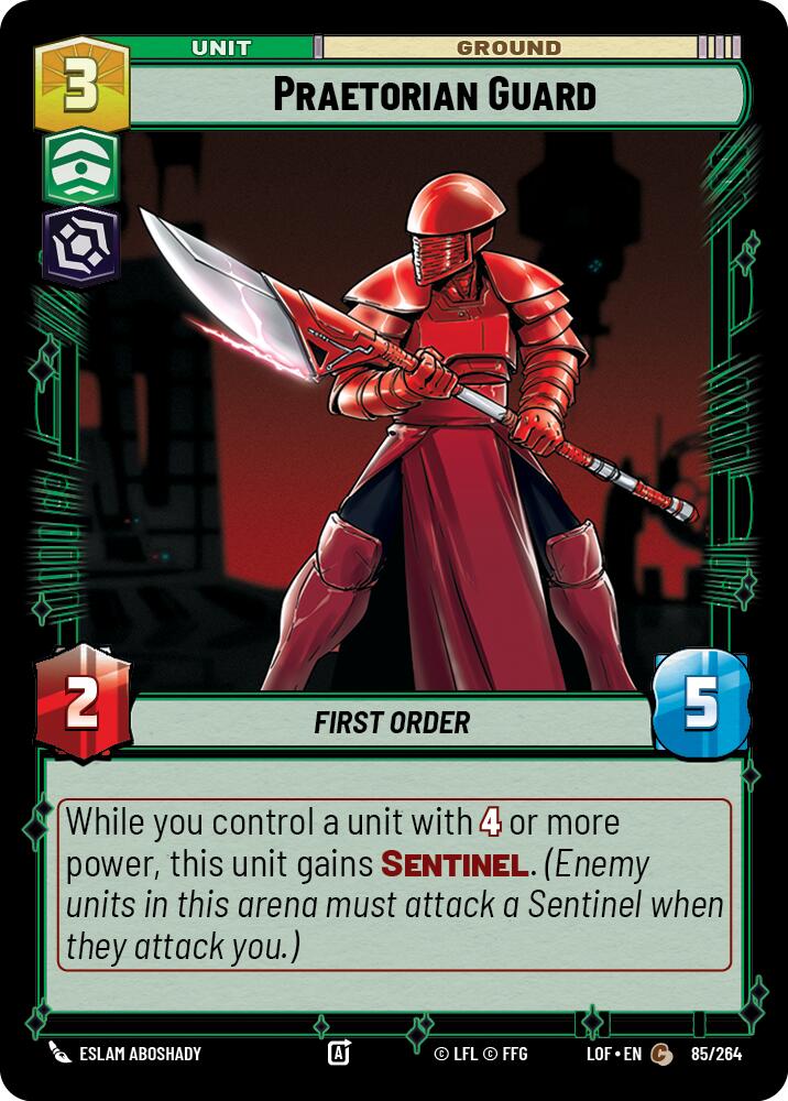 Praetorian Guard (85/264) (85/264) [Legends of the Force] | Galactic Gamez