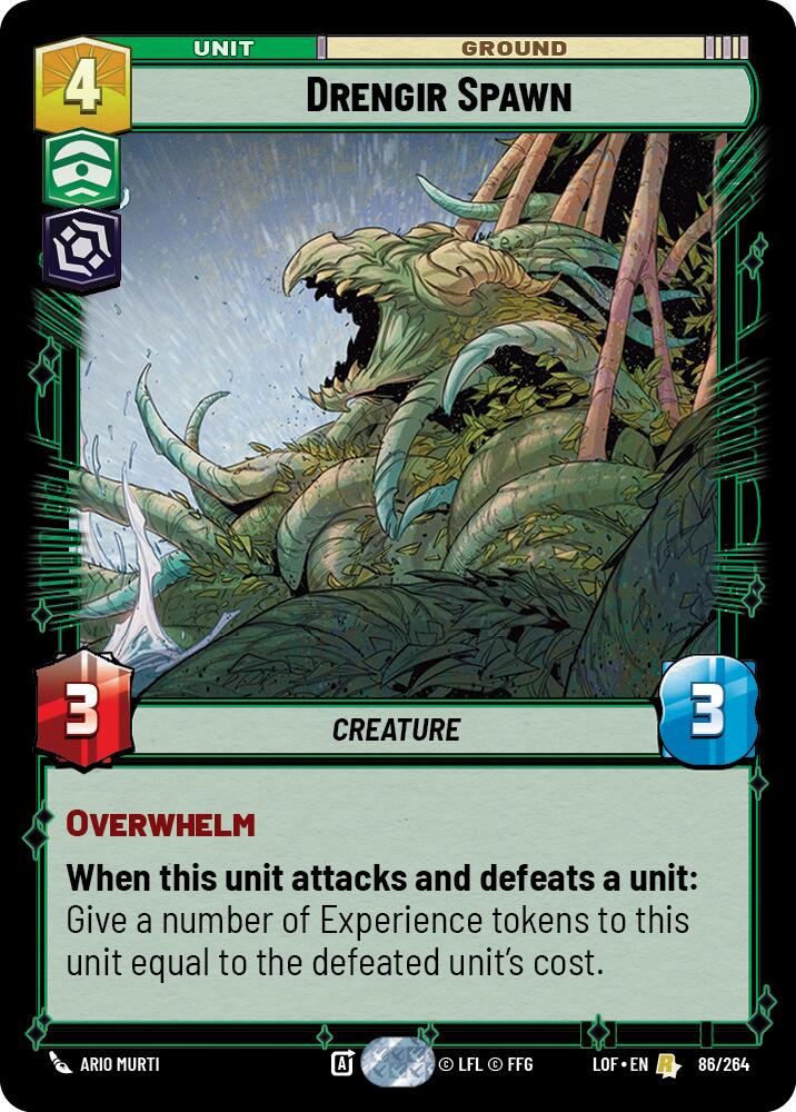 Drengir Spawn (86/264) (86/264) [Legends of the Force] | Galactic Gamez