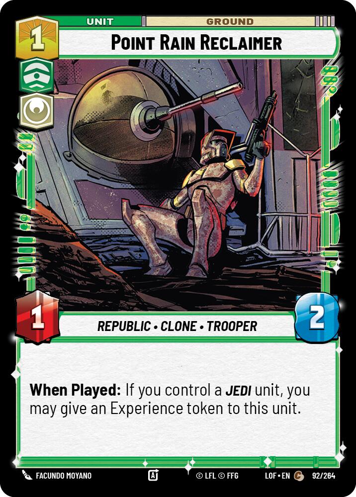 Point Rain Reclaimer (92/264) (92/264) [Legends of the Force] | Galactic Gamez