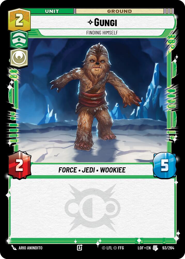Gungi - Finding Himself (93/264) (93/264) [Legends of the Force] | Galactic Gamez