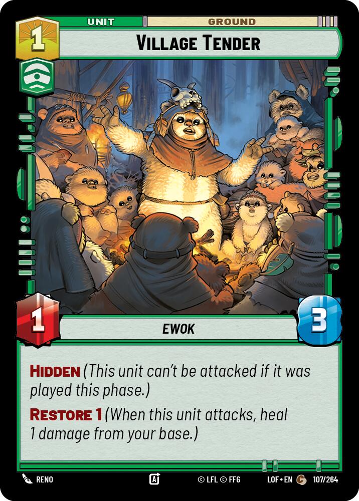 Village Tender (107/264) (107/264) [Legends of the Force] | Galactic Gamez