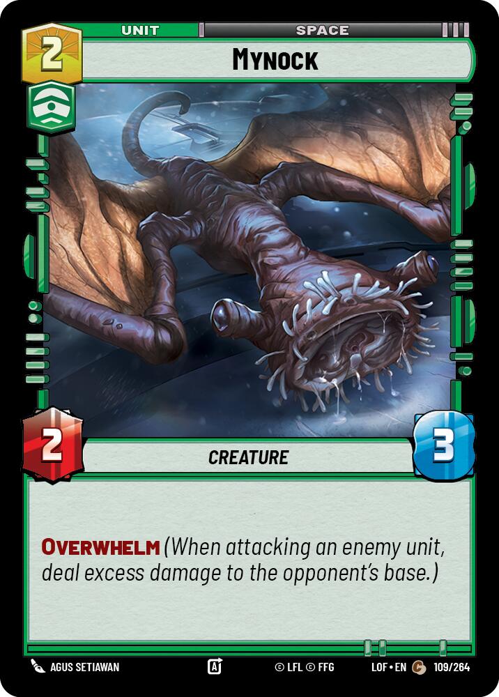 Mynock (109/264) (109/264) [Legends of the Force] | Galactic Gamez