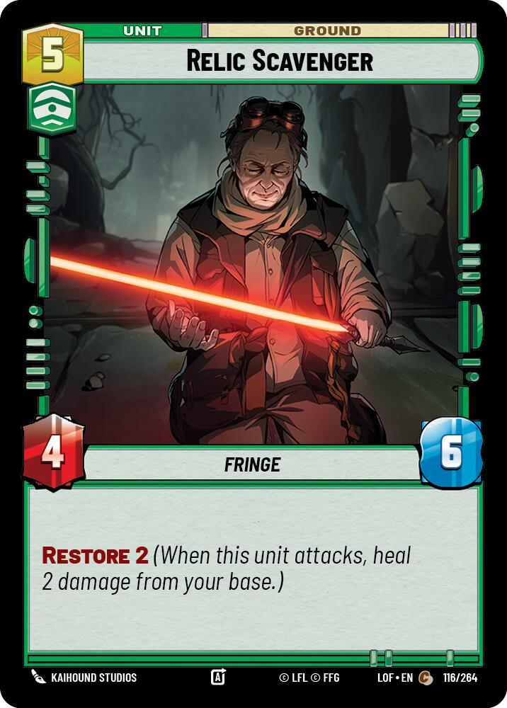Relic Scavenger (116/264) (116/264) [Legends of the Force] | Galactic Gamez