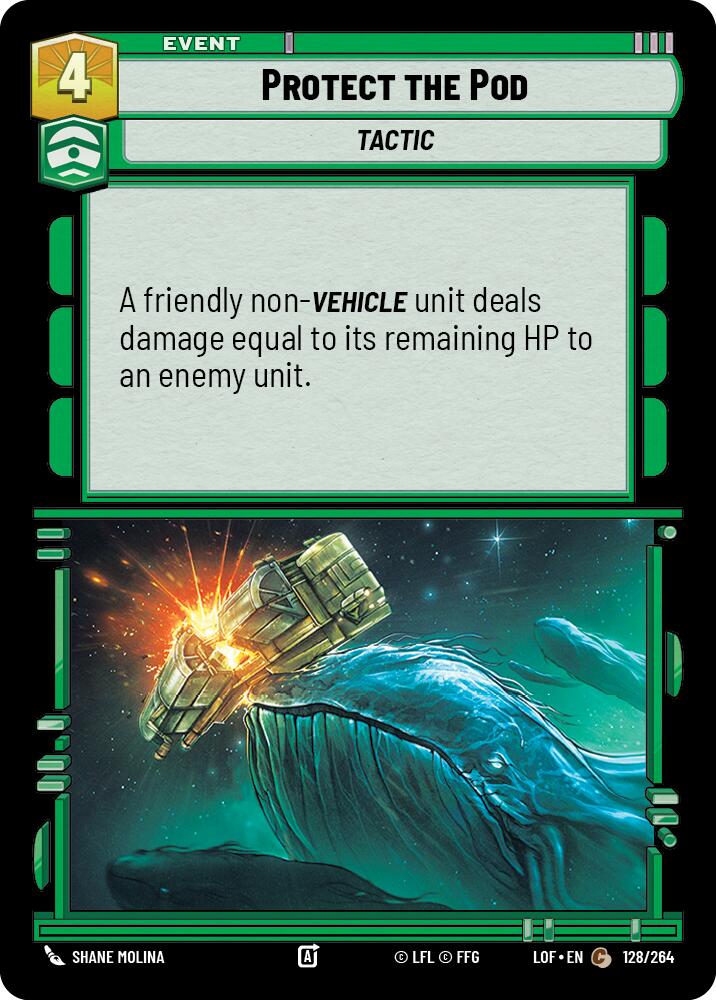 Protect the Pod (128/264) (128/264) [Legends of the Force] | Galactic Gamez