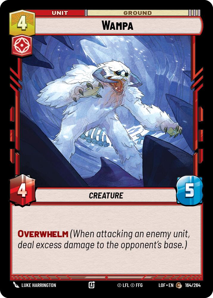 Wampa (164/264) (164/264) [Legends of the Force] | Galactic Gamez